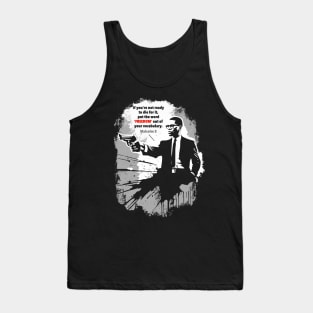 Malcolm X Street art Tank Top